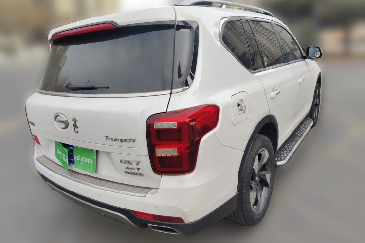 Used GAC Trumpchi GS7 2019 390T Two-Wheel Drive Luxury Smart Connectivity Version Rear Right 45 Deg