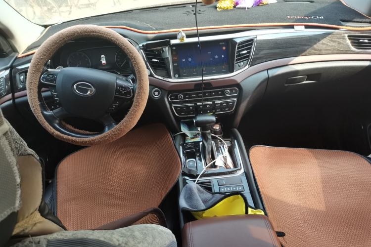 Used GAC Trumpchi GS8 2017 320T Two-Wheel Drive Luxury Smart Connectivity Version (7 Seats) Center Console