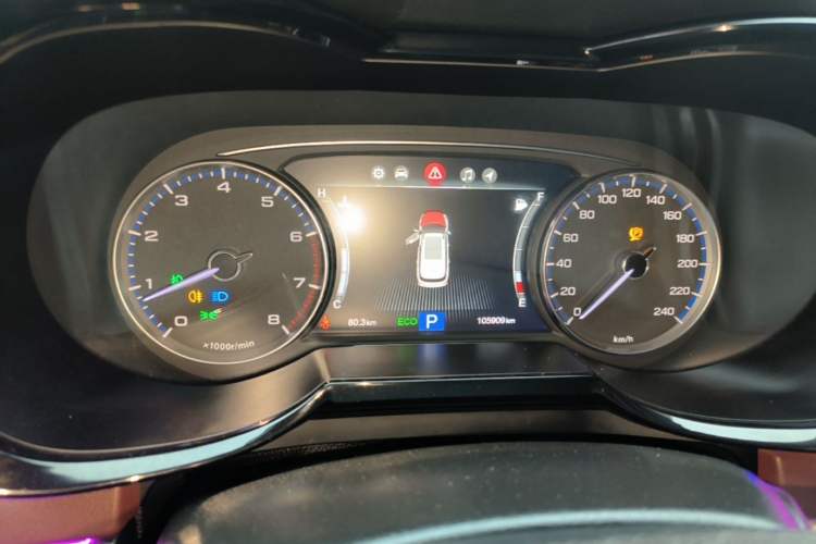 Used GAC Trumpchi GS8 2017 320T Two-Wheel Drive Luxury Smart Connectivity Version (7 Seats) Instrument Cluster