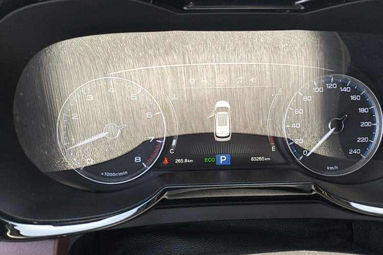Used GAC Trumpchi GS8 2017 320T Two-Wheel Drive Luxury Smart Connectivity Version (7 Seats) Instrument Cluster