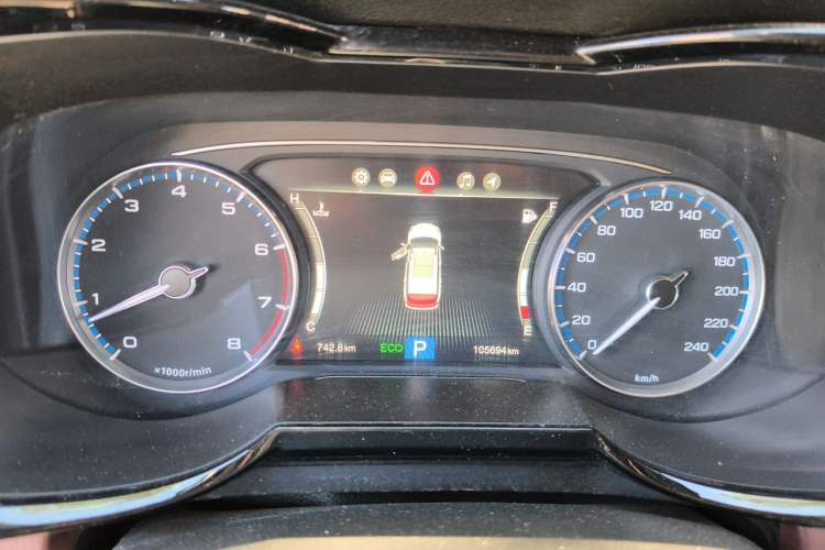 Used GAC Trumpchi GS8 2017 320T Two-Wheel Drive Luxury Smart Connectivity Version (7 Seats) Instrument Cluster