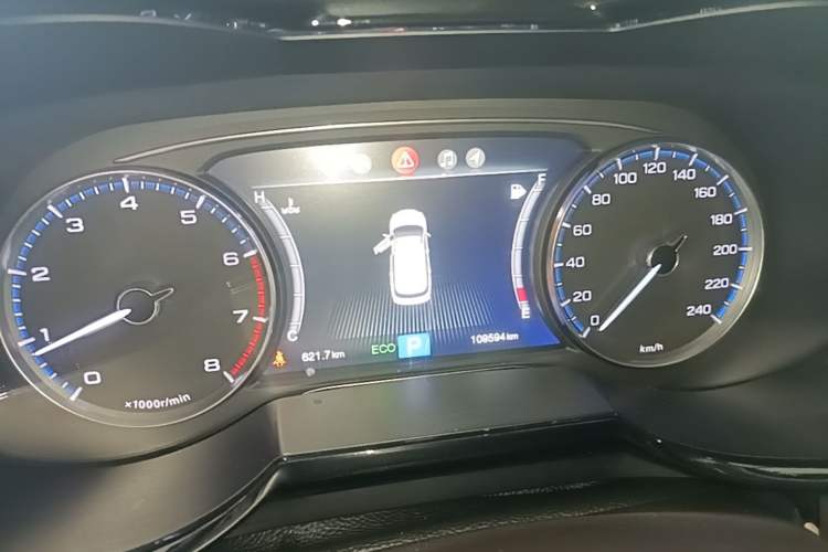 Used GAC Trumpchi GS8 2017 320T Two-Wheel Drive Luxury Smart Connectivity Version (7 Seats) Instrument Cluster