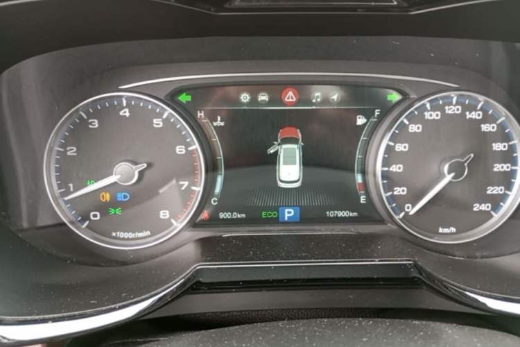 Used GAC Trumpchi GS8 2017 320T Two-Wheel Drive Luxury Smart Connectivity Version (7 Seats) Instrument Cluster