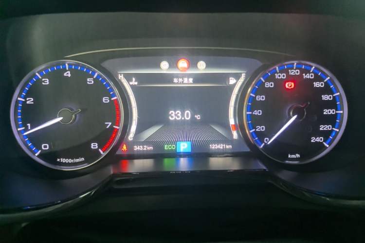 Used GAC Trumpchi GS8 2017 320T Four-Wheel Drive Luxury Smart Connectivity Version (7 Seats) Instrument Cluster