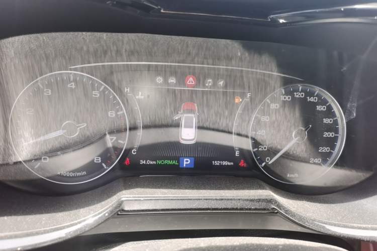 Used GAC Trumpchi GS8 2017 320T Two-Wheel Drive Luxury Smart Connectivity Version (7 Seats) Instrument Cluster
