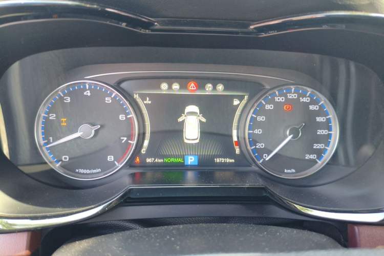 Used GAC Trumpchi GS8 2017 320T Four-Wheel Drive Luxury Smart Connectivity Version (7 Seats) Instrument Cluster