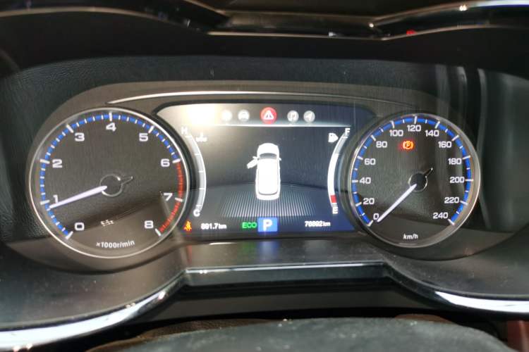 Used GAC Trumpchi GS8 2017 320T Two-Wheel Drive Luxury Edition (7 Seats) Instrument Cluster