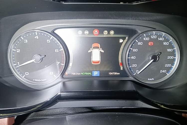 Used GAC Trumpchi GS8 2017 320T Two-Wheel Drive Luxury Smart Connectivity Version (7 Seats) Instrument Cluster