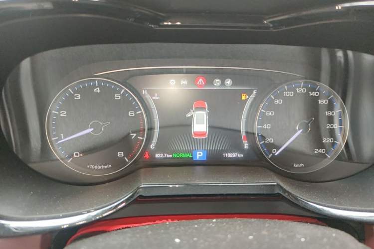 Used GAC Trumpchi GS8 2017 320T Two-Wheel Drive Luxury Smart Connectivity Version (7 Seats) Instrument Cluster
