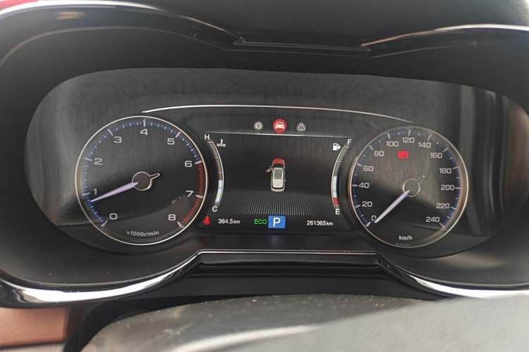 Used GAC Trumpchi GS8 2017 320T Four-Wheel Drive Luxury Smart Connectivity Version (7 Seats) Instrument Cluster