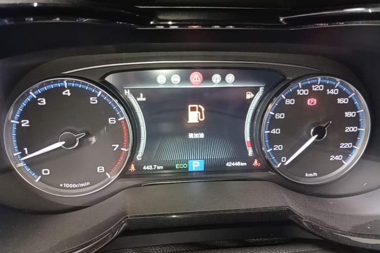 Used GAC Trumpchi GS8 2017 320T Two-Wheel Drive Luxury Smart Connectivity Version (7 Seats) Instrument Cluster