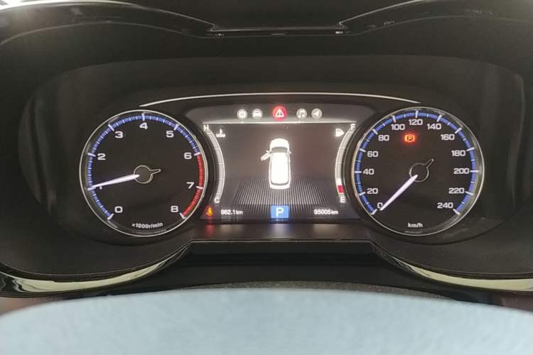Used GAC Trumpchi GS8 2017 320T Two-Wheel Drive Luxury Smart Connectivity Version (7 Seats) Instrument Cluster