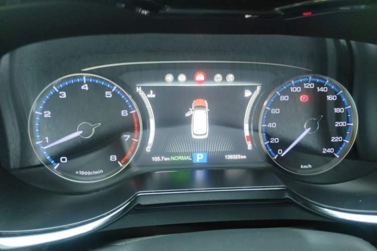 Used GAC Trumpchi GS8 2017 320T Two-Wheel Drive Luxury Smart Connectivity Version (7 Seats) Instrument Cluster