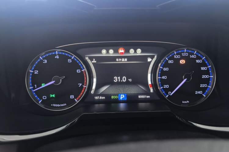 Used GAC Trumpchi GS8 2017 320T Two-Wheel Drive Luxury Smart Connectivity Version (7 Seats) Instrument Cluster