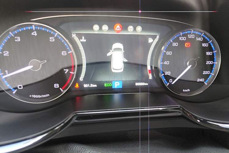 Used GAC Trumpchi GS8 2017 320T Two-Wheel Drive Luxury Smart Connectivity Version (7 Seats) Instrument Cluster