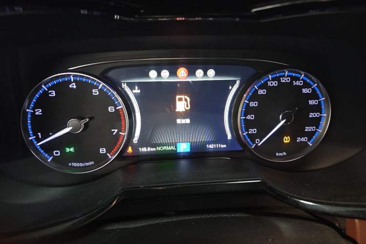 Used GAC Trumpchi GS8 2017 320T Two-Wheel Drive Luxury Smart Connectivity Version (7 Seats) Instrument Cluster