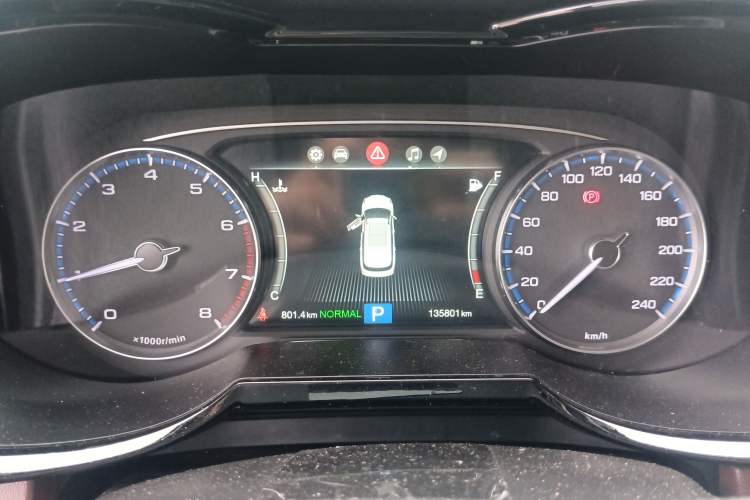 Used GAC Trumpchi GS8 2017 320T Two-Wheel Drive Luxury Smart Connectivity Version (7 Seats) Instrument Cluster