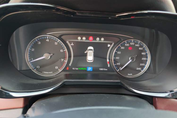 Used GAC Trumpchi GS8 2017 320T Two-Wheel Drive Luxury Smart Connectivity Version (7 Seats) Instrument Cluster