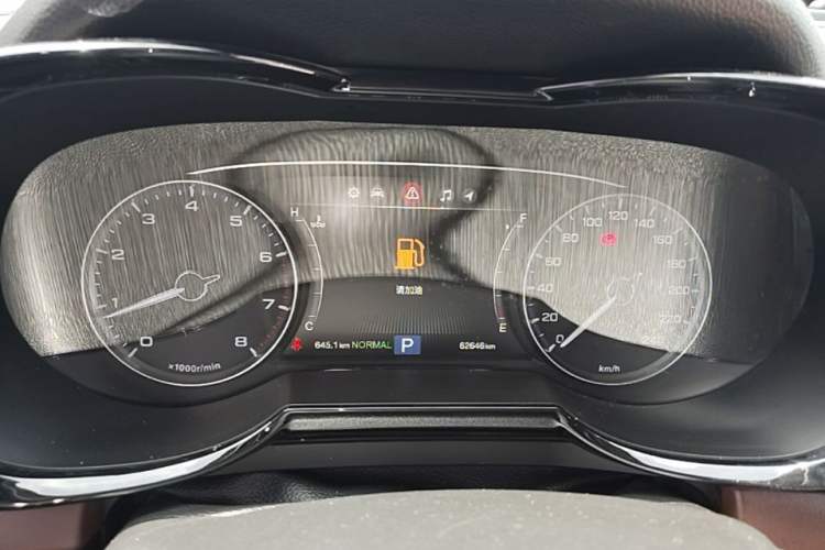 Used GAC Trumpchi GS8 2017 320T Two-Wheel Drive Luxury Smart Connectivity Version (7 Seats) Instrument Cluster