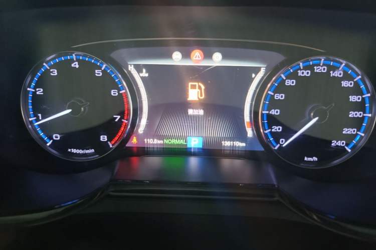 Used GAC Trumpchi GS8 2017 320T Two-Wheel Drive Luxury Edition (7 Seats) Instrument Cluster