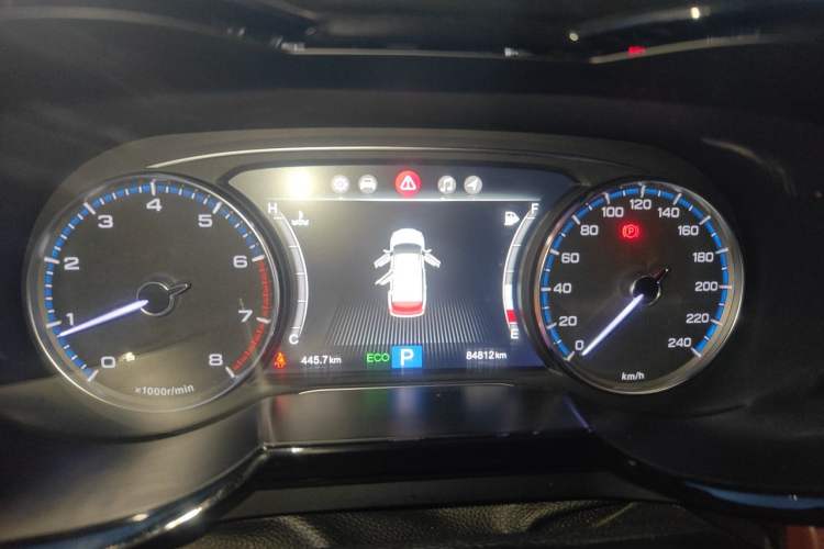 Used GAC Trumpchi GS8 2017 320T Two-Wheel Drive Luxury Smart Connectivity Version (7 Seats) Instrument Cluster