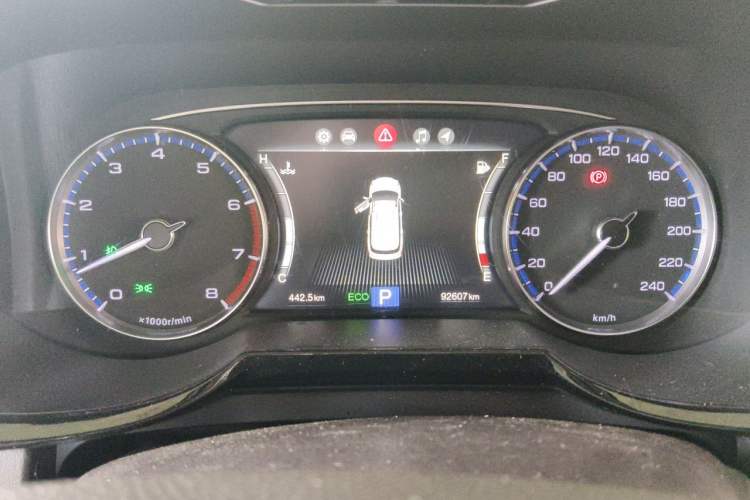 Used GAC Trumpchi GS8 2017 320T Two-Wheel Drive Luxury Smart Connectivity Version (7 Seats) Instrument Cluster