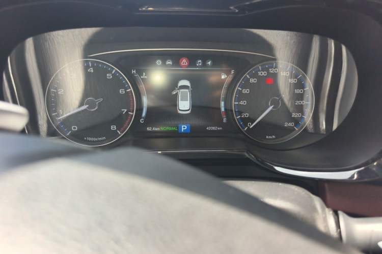 Used GAC Trumpchi GS8 2017 320T Two-Wheel Drive Luxury Smart Connectivity Version (7 Seats) Odometer Close Up