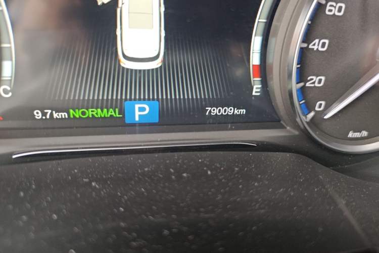 Used GAC Trumpchi GS8 2017 320T Two-Wheel Drive Luxury Smart Connectivity Version (7 Seats) Odometer Close Up