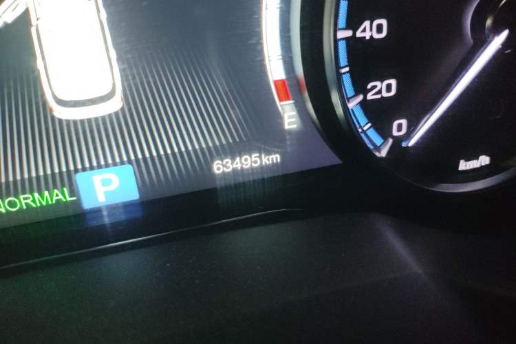 Used GAC Trumpchi GS8 2017 320T Two-Wheel Drive Luxury Smart Connectivity Version (7 Seats) Odometer Close Up