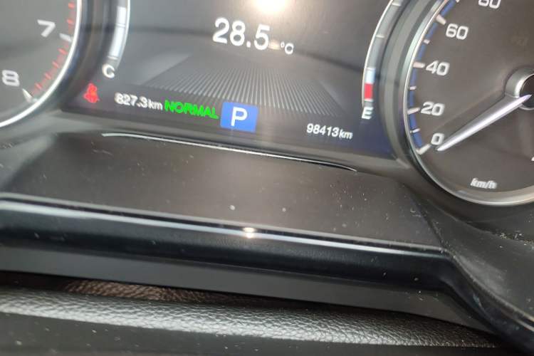 Used GAC Trumpchi GS8 2017 320T Two-Wheel Drive Luxury Smart Connectivity Version (7 Seats) Odometer Close Up