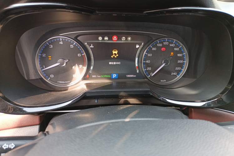 Used GAC Trumpchi GS8 2017 320T Four-Wheel Drive Luxury Smart Connectivity Version (7 Seats) Odometer Close Up