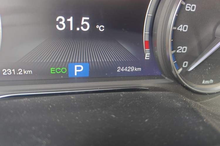 Used GAC Trumpchi GS8 2017 320T Two-Wheel Drive Luxury Smart Connectivity Version (7 Seats) Odometer Close Up