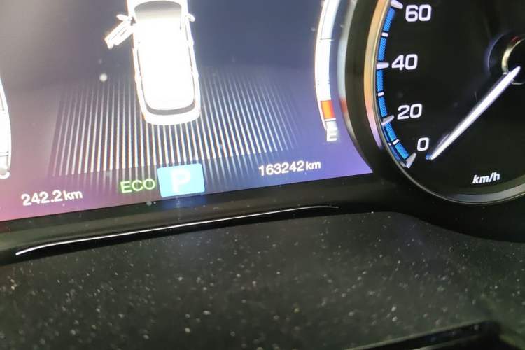Used GAC Trumpchi GS8 2017 320T Two-Wheel Drive Luxury Edition (7 Seats) Odometer Close Up