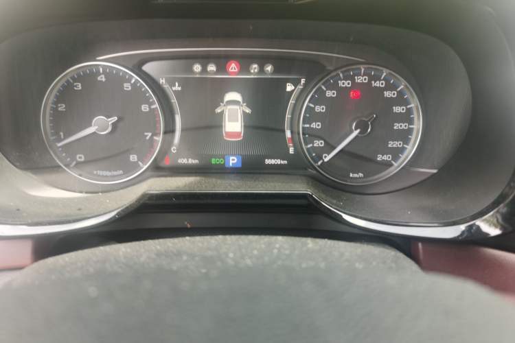 Used GAC Trumpchi GS8 2017 320T Two-Wheel Drive Luxury Smart Connectivity Version (7 Seats) Odometer Close Up