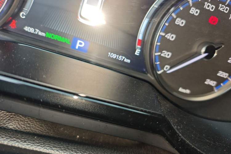 Used GAC Trumpchi GS8 2017 320T Two-Wheel Drive Luxury Smart Connectivity Version (7 Seats) Odometer Close Up