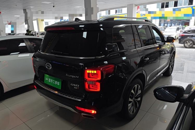 Used GAC Trumpchi GS8 2017 320T Two-Wheel Drive Luxury Smart Connectivity Version (7 Seats) Rear Right 45 Deg