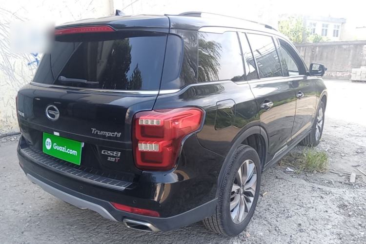 Used GAC Trumpchi GS8 2017 320T Two-Wheel Drive Luxury Smart Connectivity Version (7 Seats) Rear Right 45 Deg