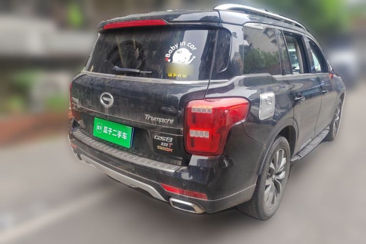 Used GAC Trumpchi GS8 2017 320T Two-Wheel Drive Luxury Smart Connectivity Version (7 Seats) Rear Right 45 Deg