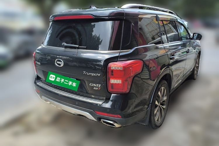 Used GAC Trumpchi GS8 2017 320T Two-Wheel Drive Prestige Version (7 Seats) Rear Right 45 Deg