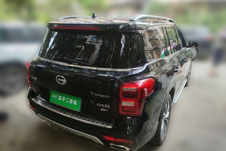 Used GAC Trumpchi GS8 2017 320T Two-Wheel Drive Luxury Smart Connectivity Version (7 Seats) Rear Right 45 Deg