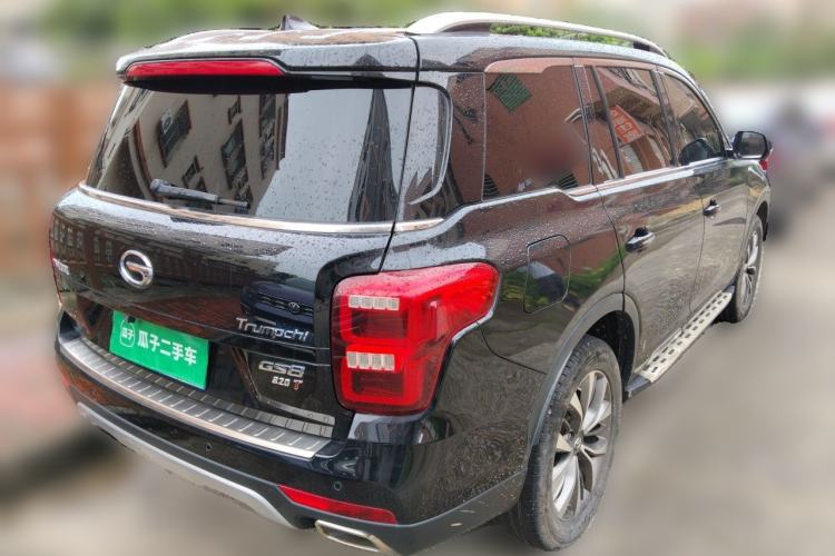 Used GAC Trumpchi GS8 2017 320T Two-Wheel Drive Luxury Smart Connectivity Version (7 Seats) Rear Right 45 Deg