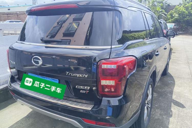 Used GAC Trumpchi GS8 2017 320T Two-Wheel Drive Luxury Smart Connectivity Version (7 Seats) Rear Right 45 Deg
