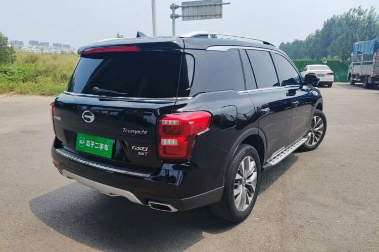 Used GAC Trumpchi GS8 2017 320T Two-Wheel Drive Luxury Smart Connectivity Version (7 Seats) Rear Right 45 Deg