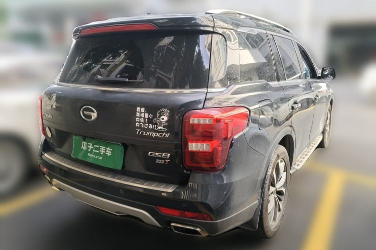 Used GAC Trumpchi GS8 2017 320T Two-Wheel Drive Luxury Smart Connectivity Version (7 Seats) Rear Right 45 Deg