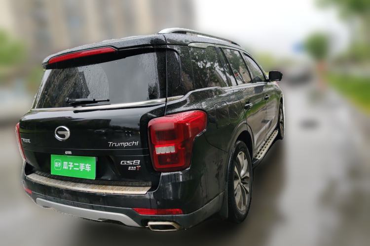 Used GAC Trumpchi GS8 2017 320T Two-Wheel Drive Luxury Smart Connectivity Version (7 Seats) Rear Right 45 Deg