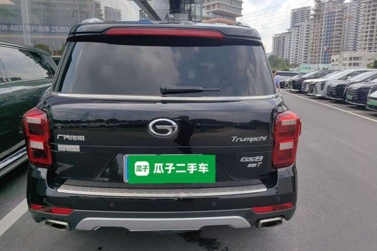 Used GAC Trumpchi GS8 2017 320T Two-Wheel Drive Luxury Smart Connectivity Version (7 Seats) Rear