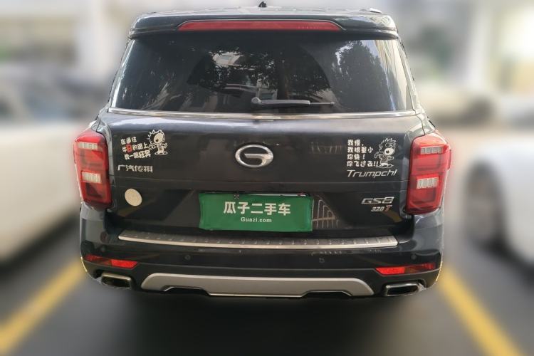 Used GAC Trumpchi GS8 2017 320T Two-Wheel Drive Luxury Smart Connectivity Version (7 Seats) Rear