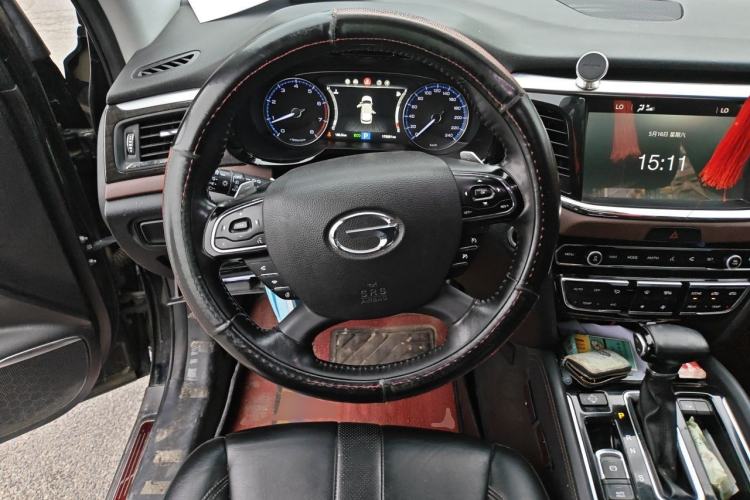 Used GAC Trumpchi GS8 2017 320T Four-Wheel Drive Luxury Smart Connectivity Version (7 Seats) Steering Wheel