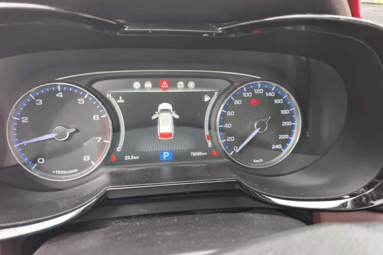 Used GAC Trumpchi GS8 2017 320T Two-Wheel Drive Luxury Smart Connectivity Version (7 Seats) Instrument Cluster