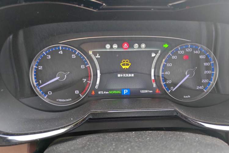 Used GAC Trumpchi GS8 2017 320T Two-Wheel Drive Luxury Smart Connectivity Version (7 Seats) Instrument Cluster
